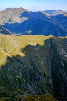 Suny day in  Romanian mountains, Fagaras, Sibiu county