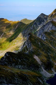 Suny day in  Romanian mountains, Fagaras, Sibiu county