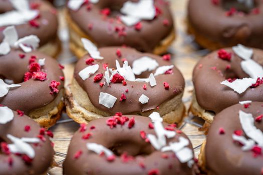 sweet dessert without gluten and sugar for a healthy snack.