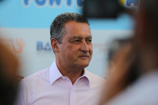 salvador, bahia / brazil - october 8, 2018: Rui Costa, governor of Bahia is seen during an interview in Salvador.