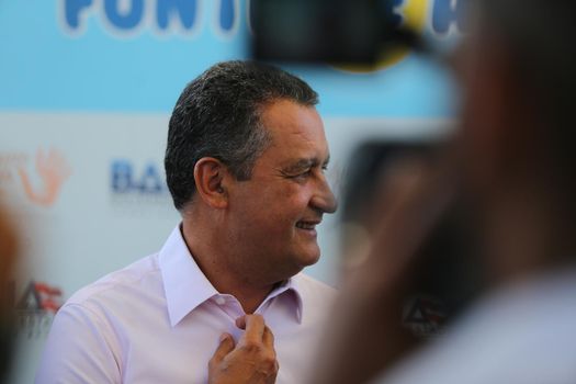 salvador, bahia / brazil - october 8, 2018: Rui Costa, governor of Bahia is seen during an interview in Salvador.