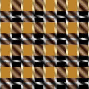 Brown and black Scotland textile seamless pattern. Fabric texture check tartan plaid. Abstract geometric background for cloth, card, fabric. Monochrome graphic repeating design.Modern squared ornament