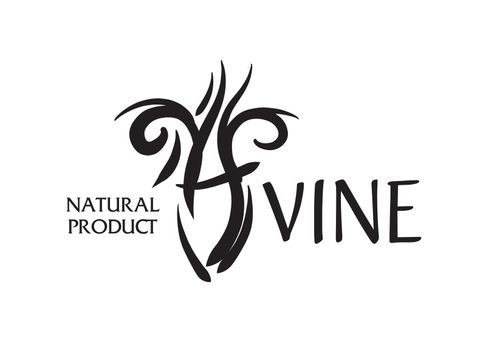 Vector logo drawn by hand. Wine Making Jug.