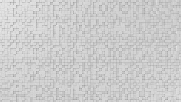 Abstract background in the form of three dimensional cubes. 3d rendering.