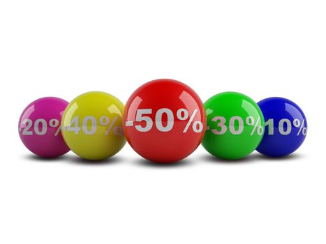 colored balloons bring discounts