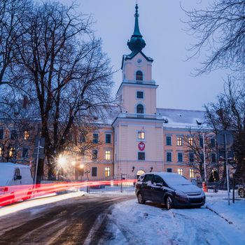 Castle in Rzeszow. Rzeszow, Subcarpathia, Poland