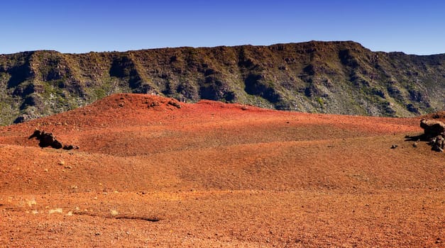 Piton de la Fournaise volcano, Reunion island, indian ocean, France