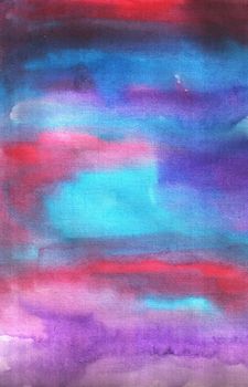 Red and blue watercolor background