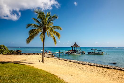 Beach at Balaclava, Mauritius, Africa