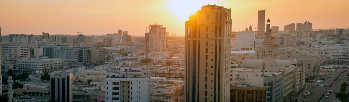 The Fanar Mosque in Doha. Doha, Ad-Dawhah, Qatar.