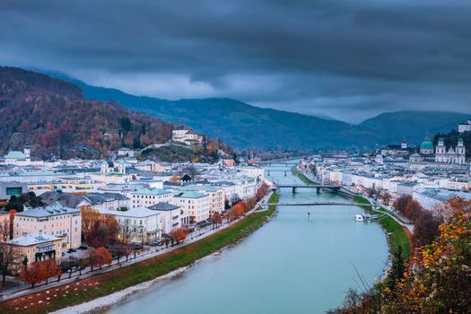 Architecture of Salzburg. Salzburg, Austria.