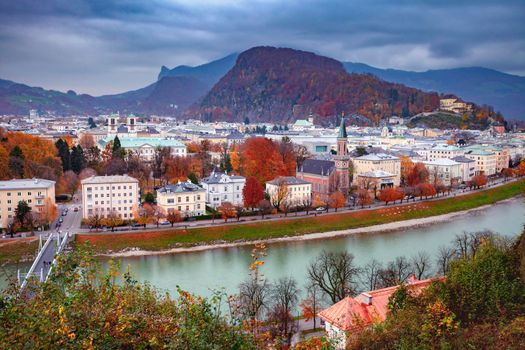 Architecture of Salzburg. Salzburg, Austria.