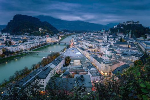 Architecture of Salzburg. Salzburg, Austria.