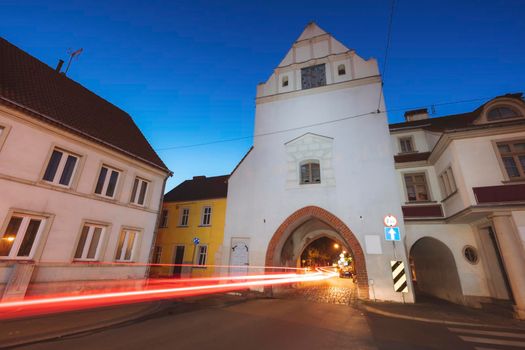 Old City Gate in Gryfice. Gryfice, Pomerania, Poland.