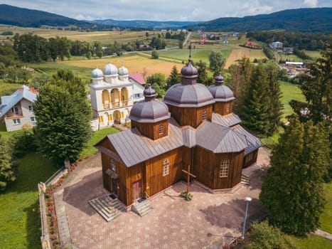 St Peter and Paul church in Jurowce. Jurowce, Subcarpathia, Poland.