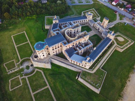 Krzyztopor Castle at sunset. Ujazd, Holy Cross, Poland.