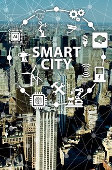 Concept of smart city and internet of things