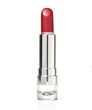 close up of a lipstick on white background with clipping path
