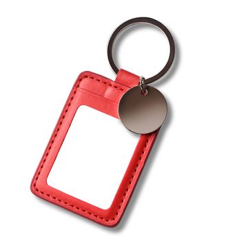 keychain as a frame with space for text or illustrations