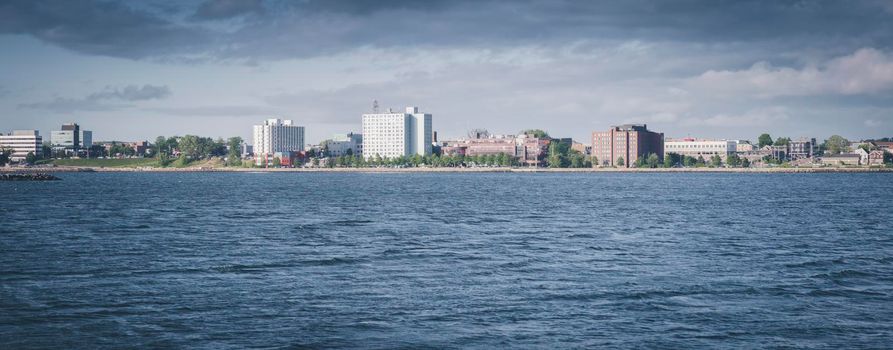 Panorama of Sydney, Canada. Sydney, Nova Scotia, Canada.