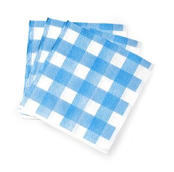 Paper Napkin on white background