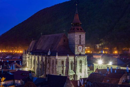 Black Church in Brasov. Brasov, Brasov County, Romania.