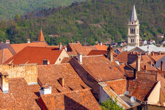 Sf. Iosif Church in Sighisoara. Sighisoara, Mures County, Romania.