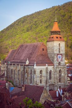 Black Church in Brasov. Brasov, Brasov County, Romania.