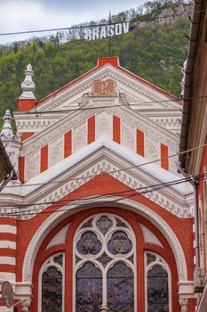 Synagogue in Brasov. Brasov, Brasov County, Romania.