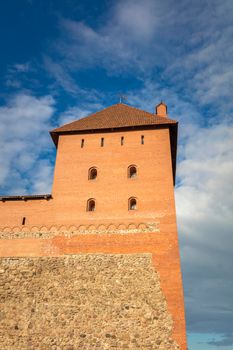 Lida Castle in Lida. Lida, Grodno Region, Belarus.