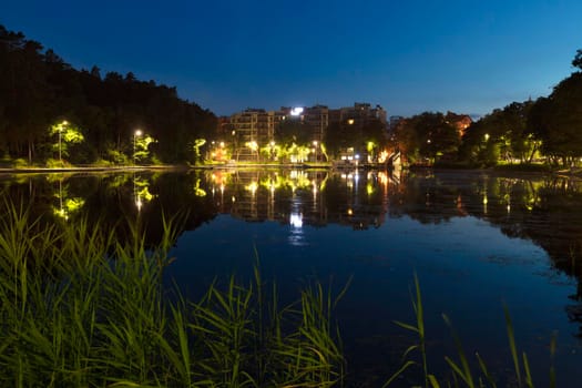 Architecture of Svetlogorsk. Svetlogorsk, Kaliningrad Oblast, Russia.