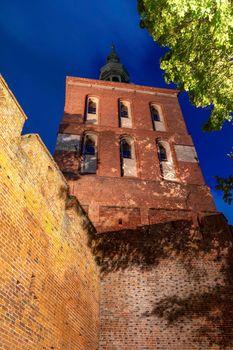 Copernicus Tower in Frombork Frombork, Warmian-Masurian, Poland.
