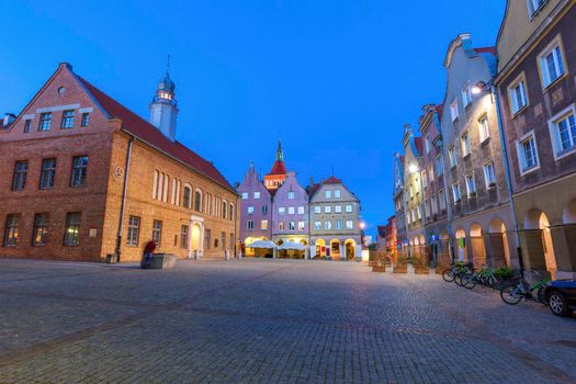 Old town hall of Olsztyn. Olsztyn, Warmian-Masurian, Poland.