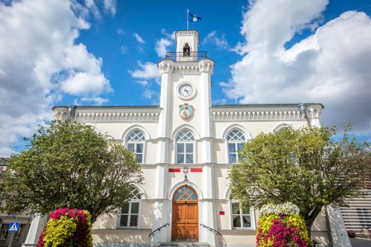 Ciechanow City Hall. Ciechanow, Mazovia, Poland.