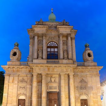Carmelite Church in Warsaw. Warsaw, Masovia, Poland.