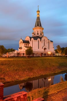 Alexander Nevsky Church in Kaliningrad. Kaliningrad, Kaliningrad Oblast, Russia.
