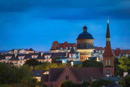 Architecture of Zelenogradsk. Zelenogradsk, Kaliningrad Oblast, Russia.