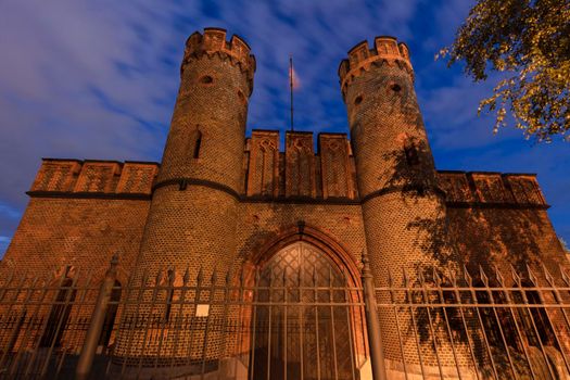 Friedrichsburg Gate in Kaliningrad. Kaliningrad, Kaliningrad Oblast, Russia.