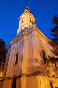 St. Nicholas Church in Szeged. Szeged, Csongrad, Hungary.