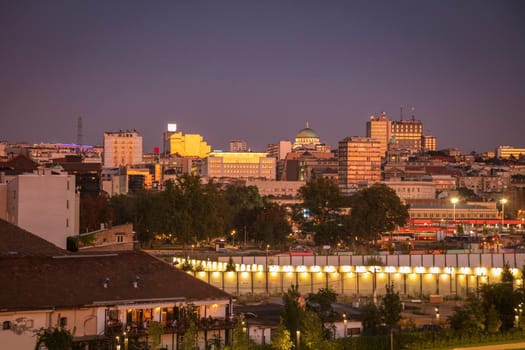 Architecture of Belgrade. Belgrade, Belgrade, Serbia.