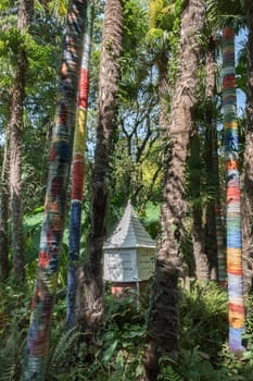 André Heller Botanical Garden. Gardone Riviera (BS), ITALY - August 25, 2020