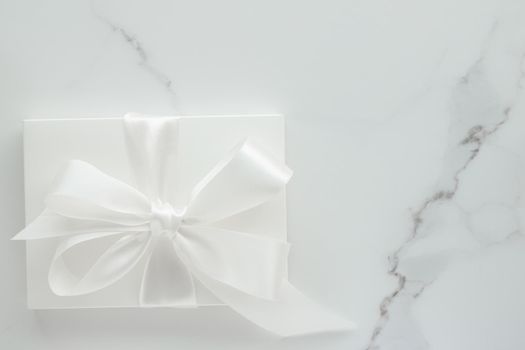 Romantic celebration, lifestyle and holiday present concept - Luxury wedding gifts on marble