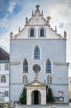 Franciscan Church also known as the Church of St. Jerome, is a Roman Catholic parish church in historic city center of Vienna, Austria