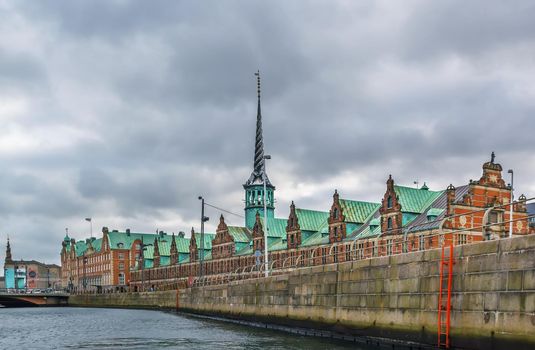 Borsen is a building in central Copenhagen, Denmark. It was built by Christian IV in 1619 1640 and is the oldest stock exchange in Denmark