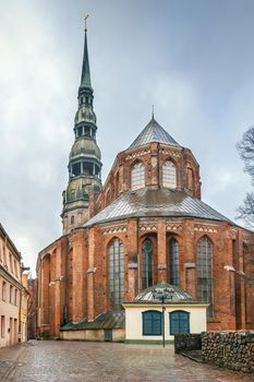 St. Peter's Church is a Lutheran church in Riga, the capital of Latvia