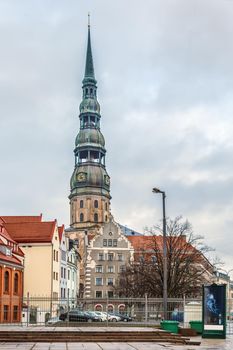 St. Peter's Church is a Lutheran church in Riga, the capital of Latvia