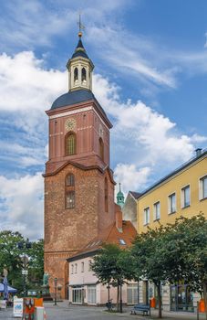 St. Nicholas Church in the Spandau district of Berlin was built in the 14th century, Germany