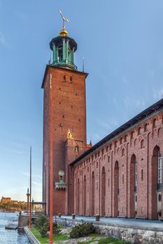 Stockholm City Hall is the building of the Municipal Council for the City of Stockholm in Sweden