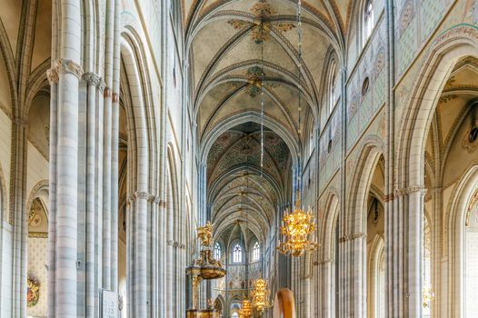 The Uppsala Cathedral is a cathedral located in the centre of Uppsala. The cathedral dates back to the late 13th century. Interior