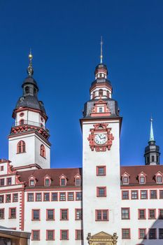  Old Town Hall (Altes Rathaus) was built at the end of the 15th century in  Chemnitz, Germany 